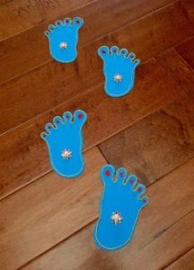 Krishna feet