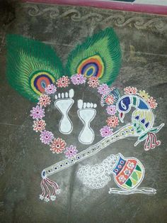 krishna jeyanthi kolam
