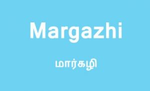 Margazhi month Tamil calendar special