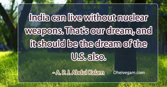 Abdul Kalam Quotes