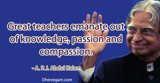 abdul kalam quotes for education