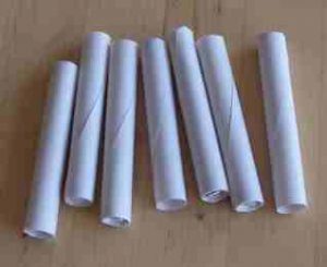 rolled paper