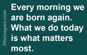 Good morning Quotes of Buddha