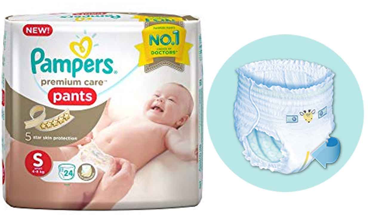 Pampers Premium Care Pants S 6 Baby Diaper 18 PC – Kulud Pharmacy