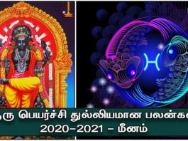 Guru Peyarchi 2020 To 2021 Meenam Archives Dheivegam