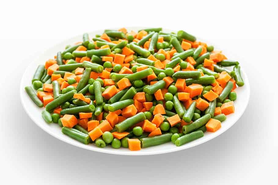 carrot-beans-peas