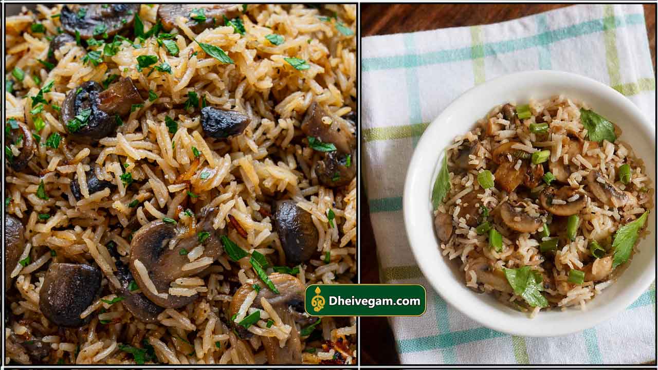 ரெஸ்டாரன்ட் ஸ்டைலில் மஸ்ரூம் ஃபிரை ரைஸ் செய்வது எவ்வளவு ஈஸி பாருங்க