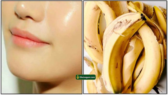 banana-peel-shining-face