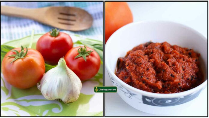 tomato-garlic-chutney