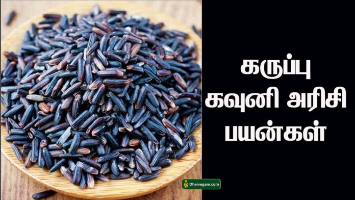 black rice benefits in Tamil