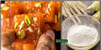 அனைவரும் விரும்பும் ‘பாம்பே கராச்சி அல்வா’ இனி கடையில் வாங்க வேண்டாம்! 1 கப் கான்பிளவர் மாவு இருந்தாலே போதும் சட்டுனு செஞ்சிடலாம். karachi-halwa1
