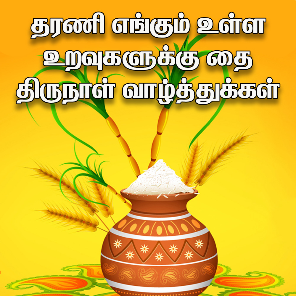 Pongal valthukkal Tamil