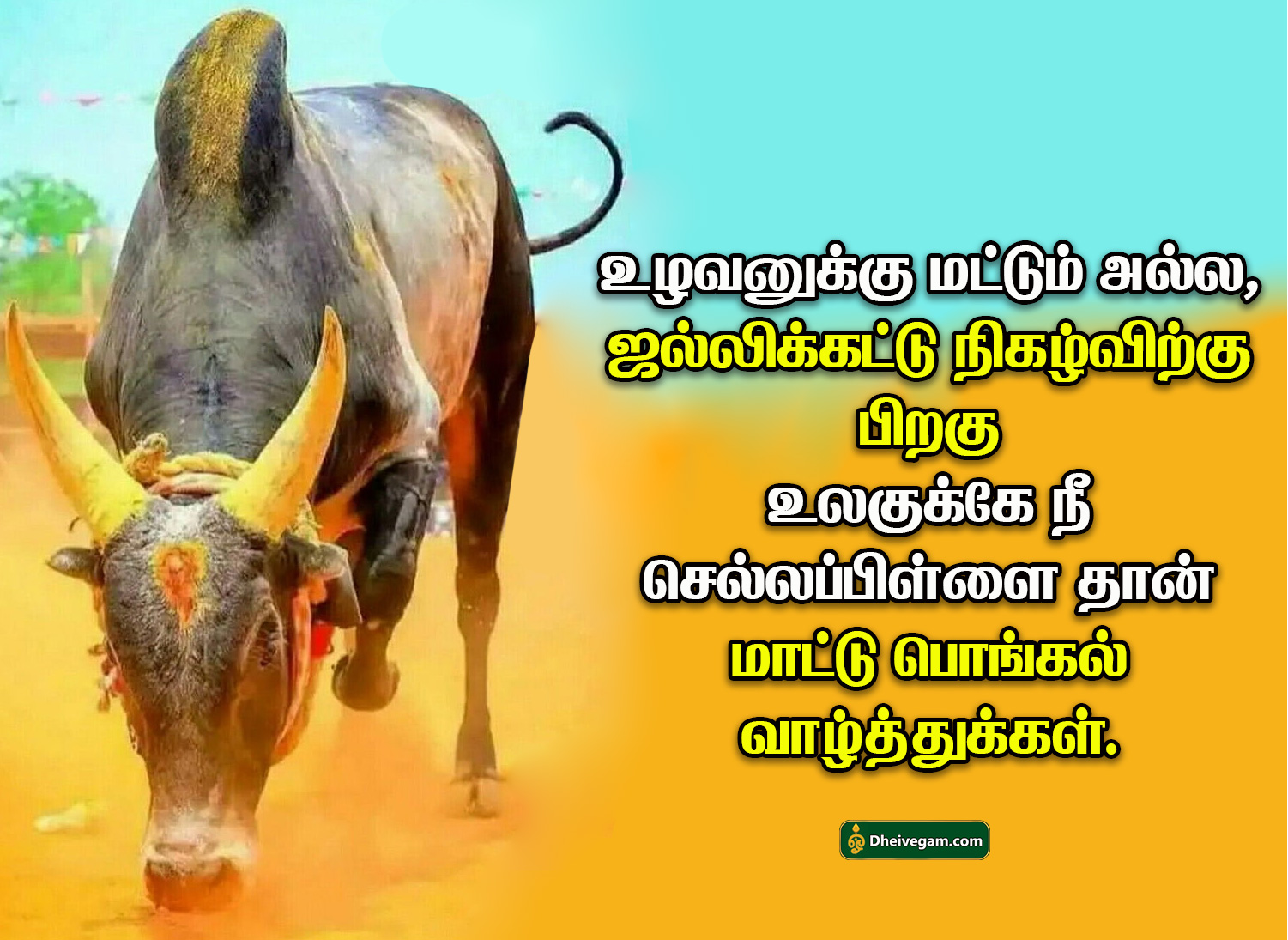மாட்டுப்பொங்கல் நல்வாழ்த்துக்கள்