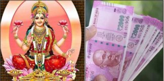lashmi with cash
