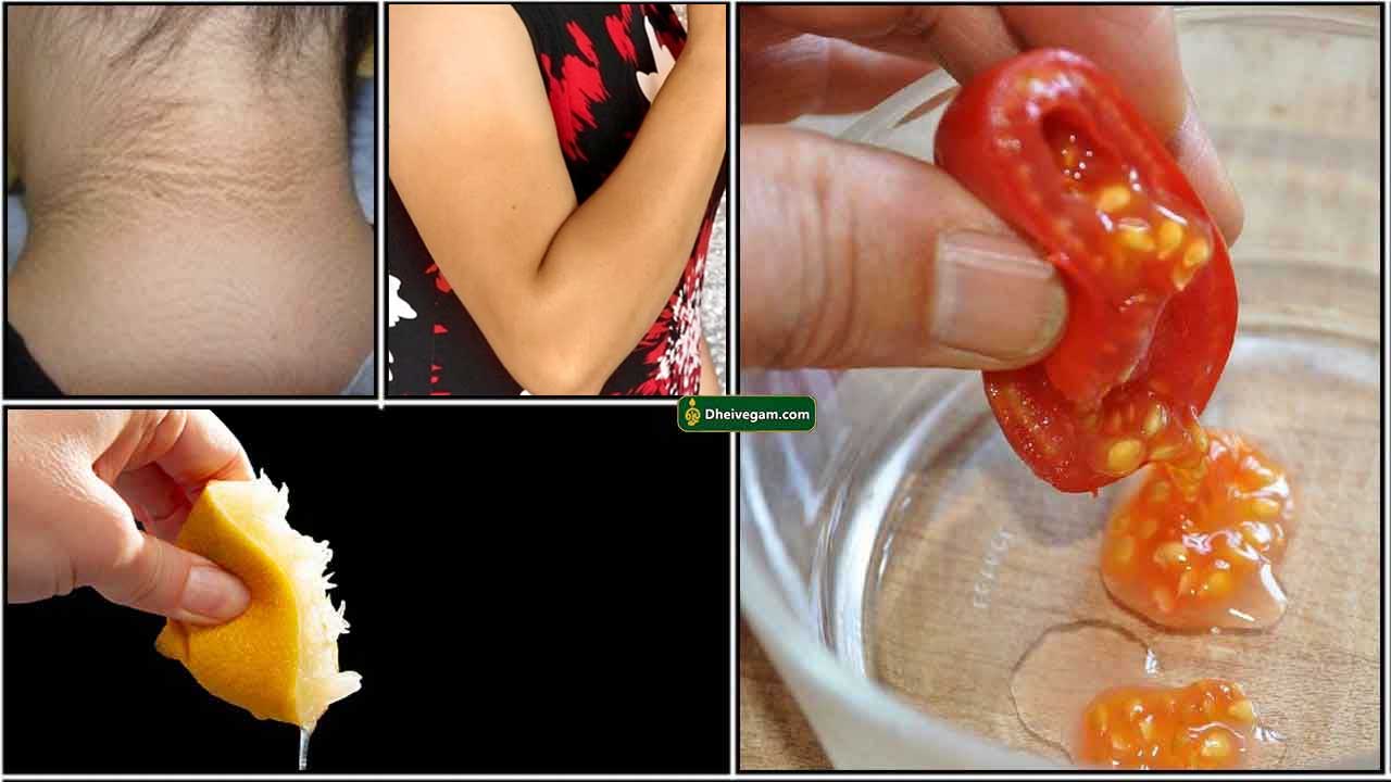 lemon tomato for neck and hand