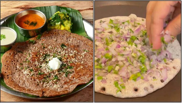 Ragi uththappam