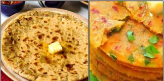 சக்கரவள்ளி கிழங்கு இருந்த ஒரு முறை இந்த ஸ்டஃபிங் பரோட்டா செஞ்சு அசத்துங்க. குழந்தைகளுக்கு இதை விட ஹெல்தியான லஞ்ச் பாக்ஸ் ரெசிபியை டேஸ்ட்டியா ரெடி பண்ணவே முடியாது. sweet paratha