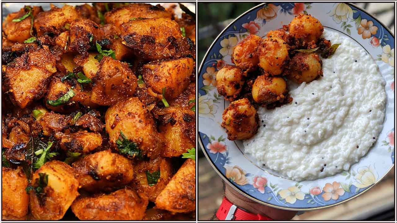 potato Masala Varuval