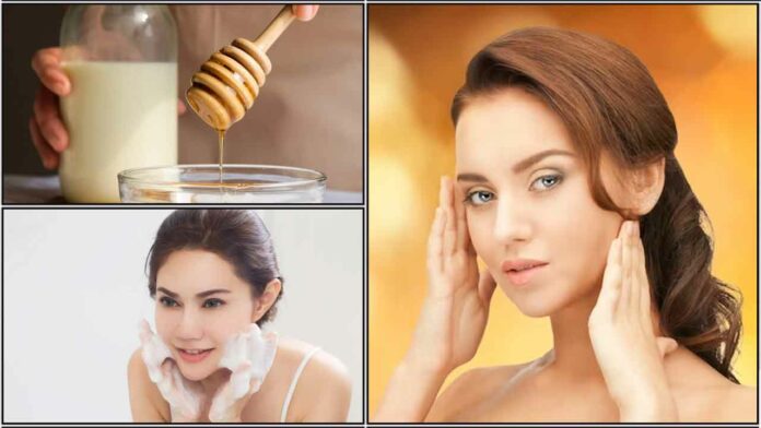 milk honey face