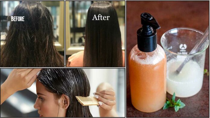 hair homemade shampoo