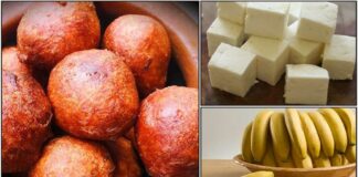 snacks banana paneer