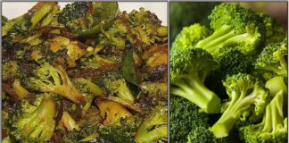 broccoli pepper fry