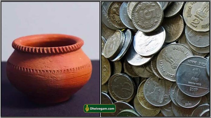 coin with pot