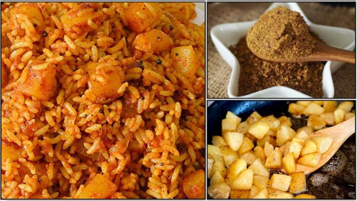potato rice masala