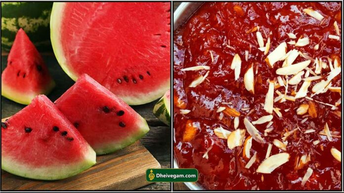 watermelon halwa
