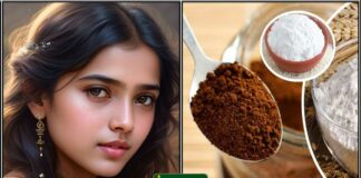 coffee powder face pack