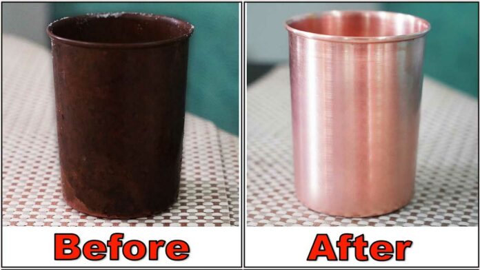 copper vessels cleanin tips
