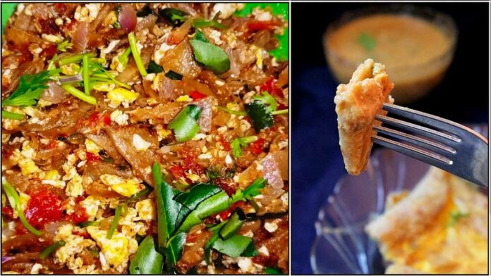 egg kothu chappathi recipe