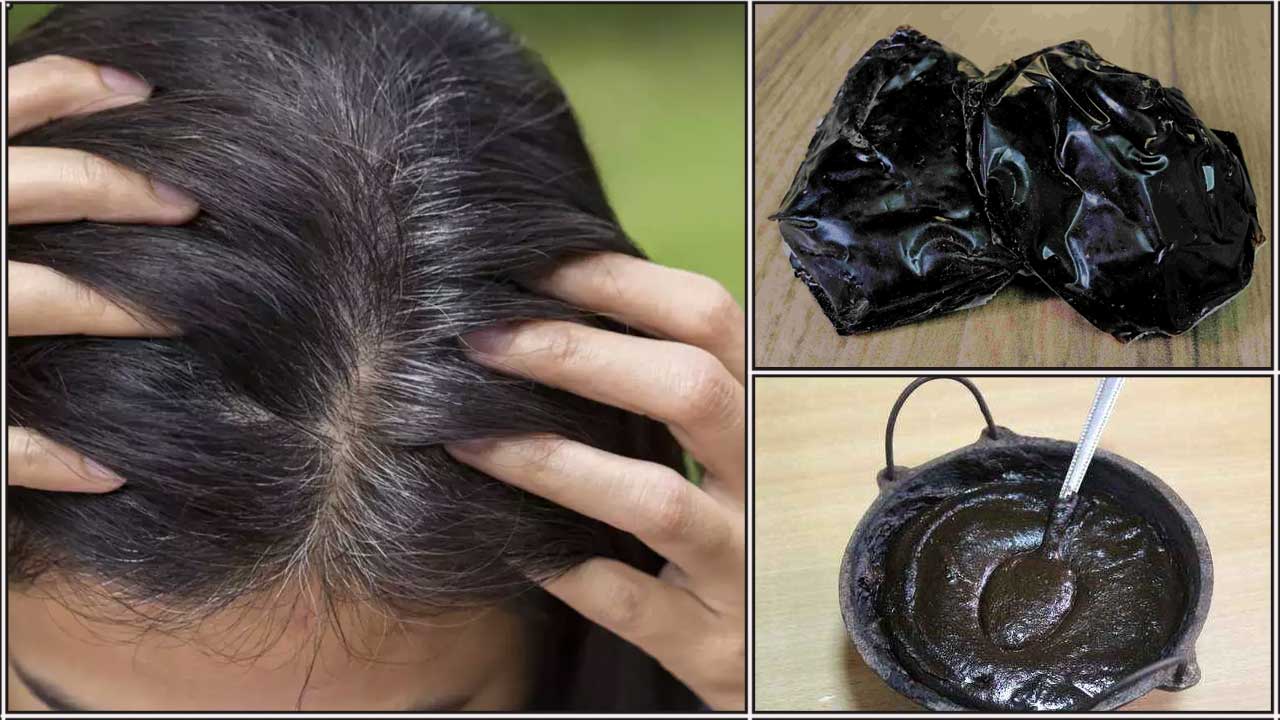 white hair musambaram