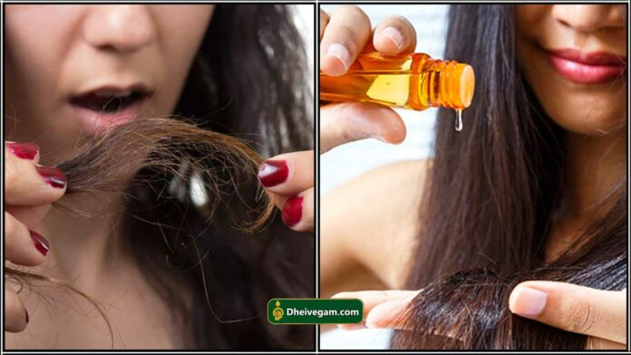 split end hair