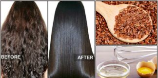 curling hair flax seeds egg white