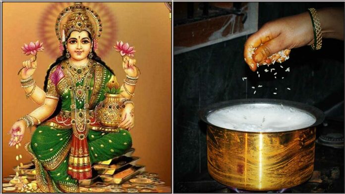 mahalakshmi god milk