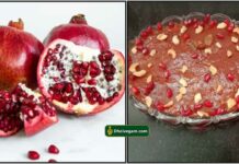 pomegranate halwa