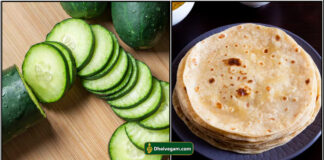 cucumber chapati