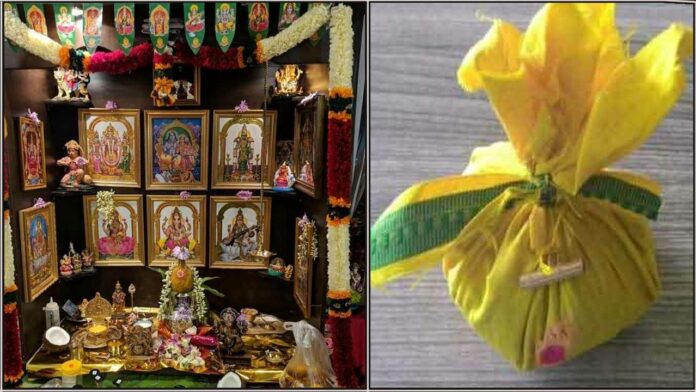 pooja room mudichu