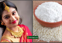 rice flour face
