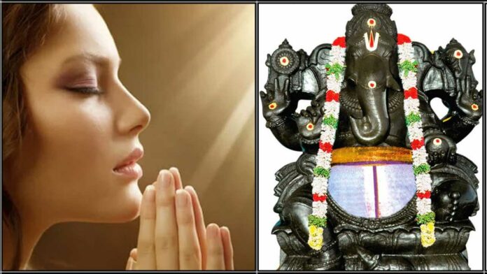 praying vinayagar
