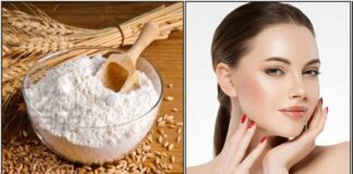 wheat flour face