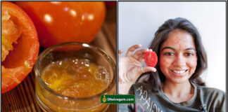 tomato face pack