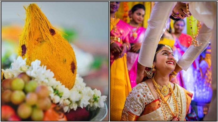 manjal coconut marriage