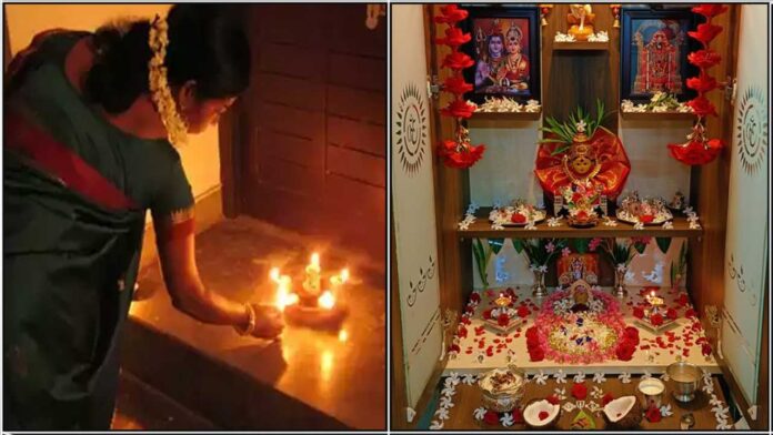 dheepam pooja room