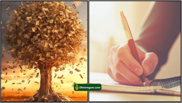 money tree writing