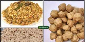 சோயா கீமா பிரியாணி டிபன் பாக்ஸ் ரெசிபி SOYA-KEEMA-BRIYANI