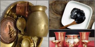 பூஜை பாத்திரங்கள் சுத்தம் செய்ய brass turmed paste