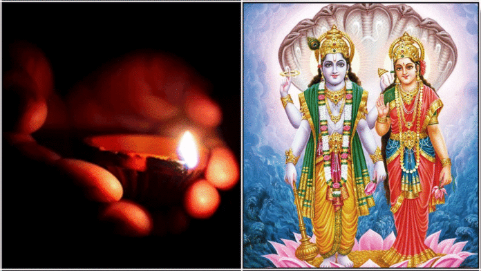 vilakku mahalakshmi vishnu