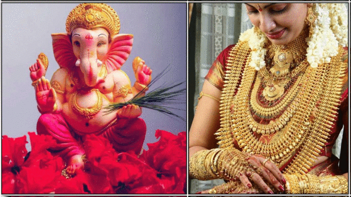vinayagar gold